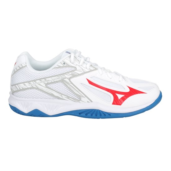 Mizuno THUNDER BLADE 3 Кроссовки волейбольные Белый/Красный/Синий - фото 278673