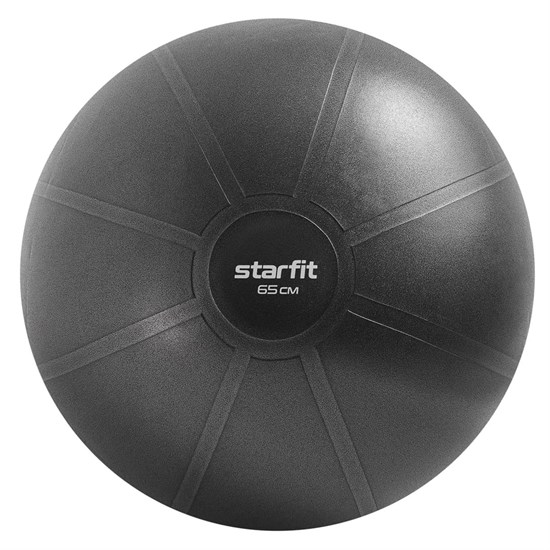 Starfit PRO GB-110, 65 СМ, 1200 Г Фитбол высокой плотности антивзрыв Серый - фото 278767