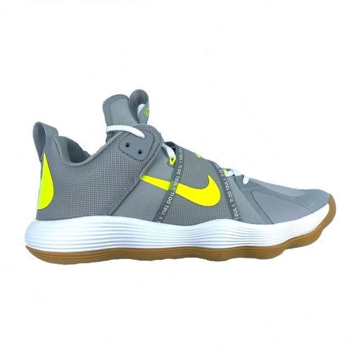 Nike REACT HYPERSET Кроссовки волейбольные Серый/Желтый - фото 279281