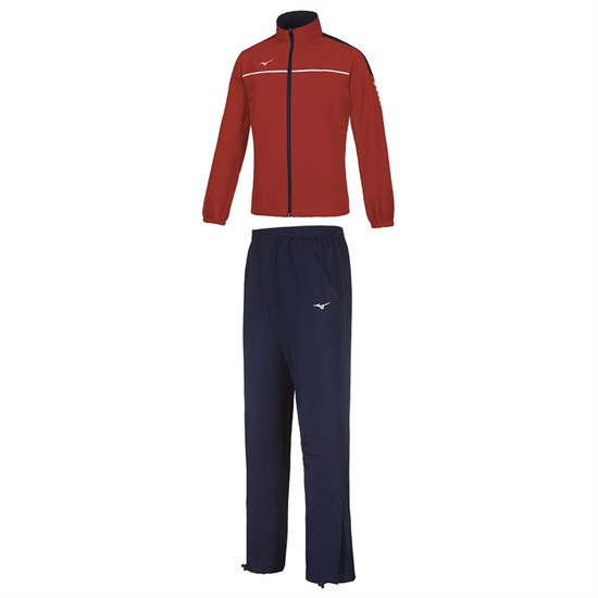 Mizuno MICRO TRACKSUIT Костюм спортивный Красный/Темно-синий - фото 279397