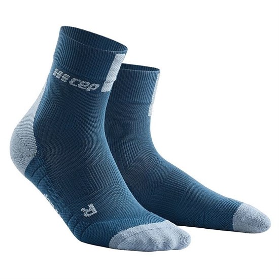 CEP COMPRESSION SHORTS SOCKS 3.0 (W) Компрессионные носки женские Темно-синий/Голубой - фото 279803