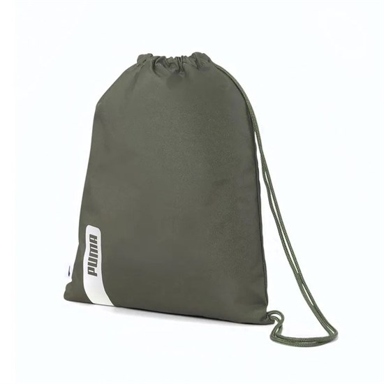 Puma DECK GYM SACK II Сумка-мешок спортивная Серый/Белый - фото 280083