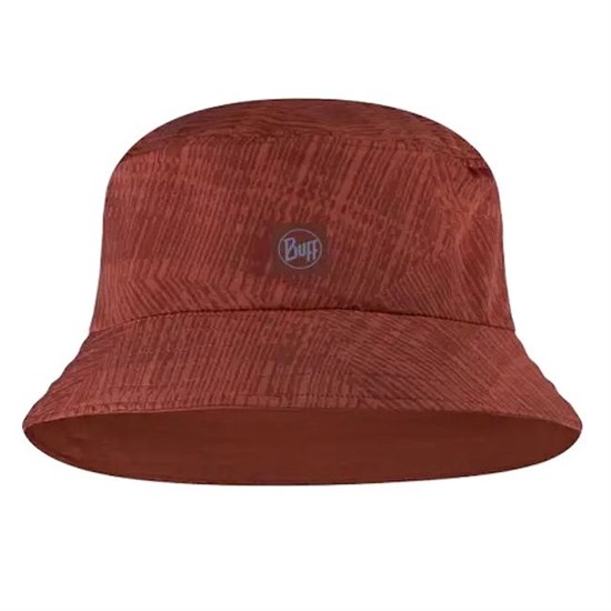 Buff ADVENTURE BUCKET HAT KELED RUSTY Панама Красный - фото 280248