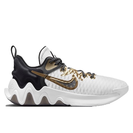 Nike GIANNIS IMMORTALITY Кроссовки баскетбольные Белый/Черный/Золотой - фото 280677