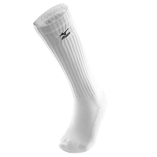 Mizuno VOLLEY SOCK LONG Гольфы волейбольные Белый/Темно-синий - фото 281588