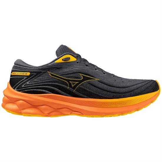 Mizuno WAVE SKYRISE 5 Кроссовки беговые Черный/Оранжевый - фото 281797