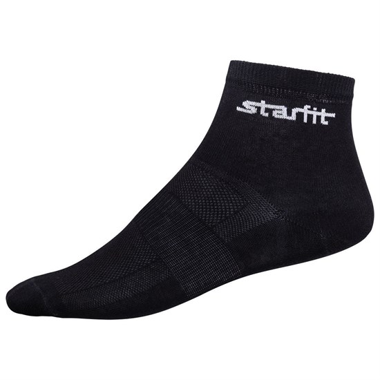 Starfit SW-204 Носки беговые средние (2 пары) Черный - фото 282120
