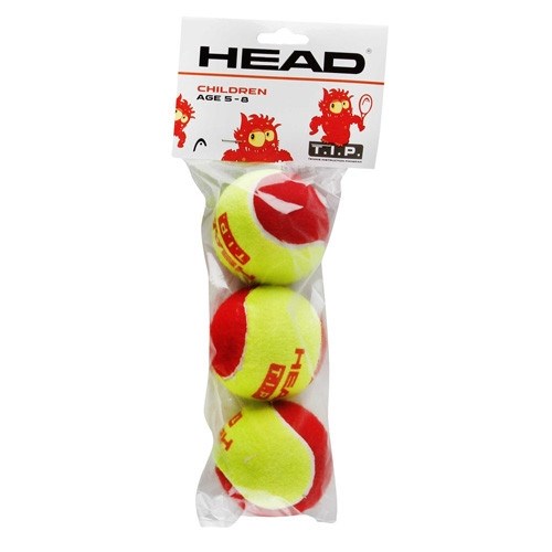 Head T.I.P RED Мячи для большого тенниса (3 шт) - фото 282298