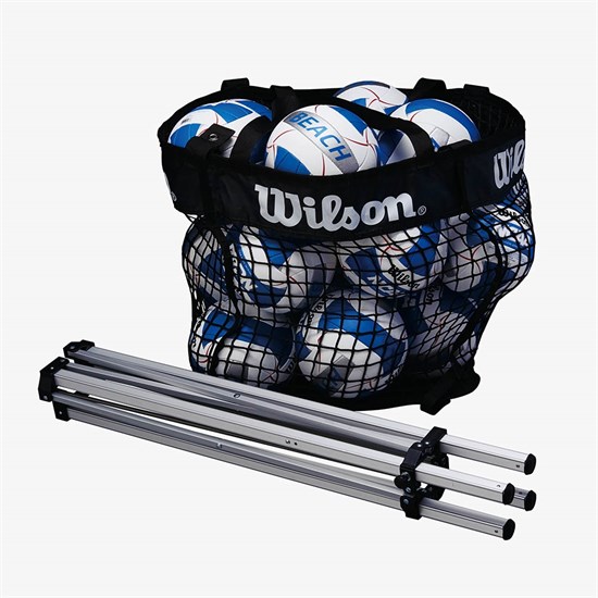 Wilson BEACH STAND UP VB CART Корзина для волейбольных мячей купить в ...