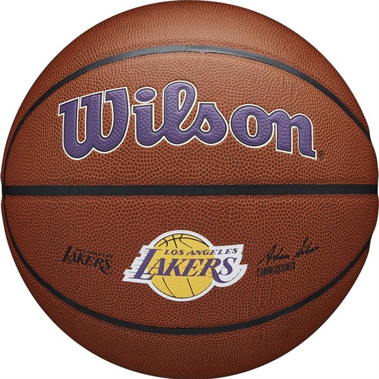 Wilson NBA LA LAKERS (WTB3100XBLAL) Мяч баскетбольный - фото 282688