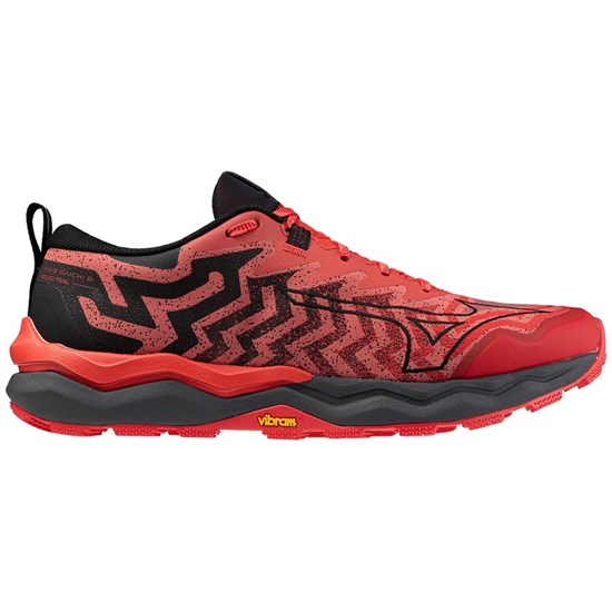 Mizuno WAVE DAICHI 8 Кроссовки беговые Красный/Черный - фото 283407