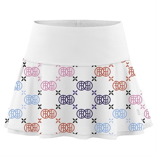 Poivre Blanc ECO-ACTIVE LIGHT MONOGRAM SKORT Юбка-шорты теннисная детская Белый/Разноцветный - фото 284857