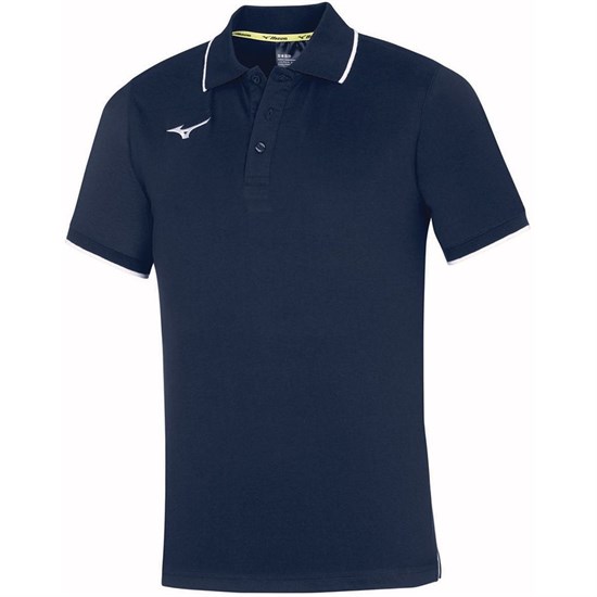 Mizuno POLO Поло Темно-синий - фото 285168