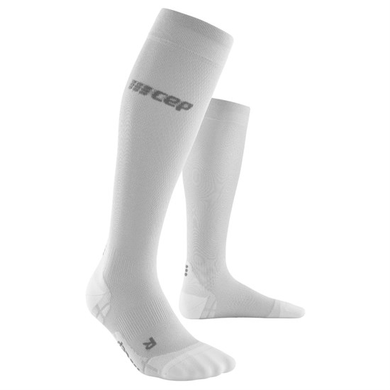 CEP ULTRALIGHT TALL COMPRESSION SOCKS (W) Компрессионные гольфы ультратонкие женские Белый - фото 285381