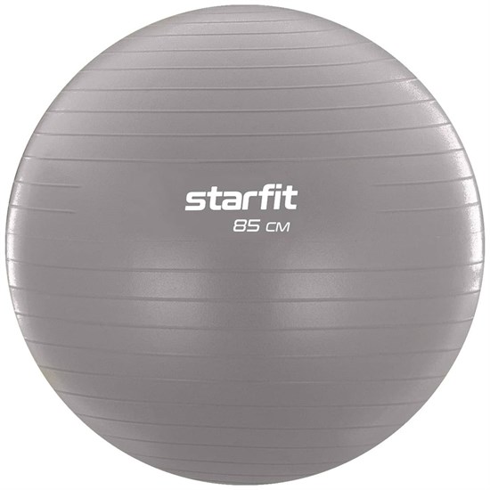 Starfit GB-108, 85 СМ, 1500 Г Фитбол антивзрыв Серый - фото 286247