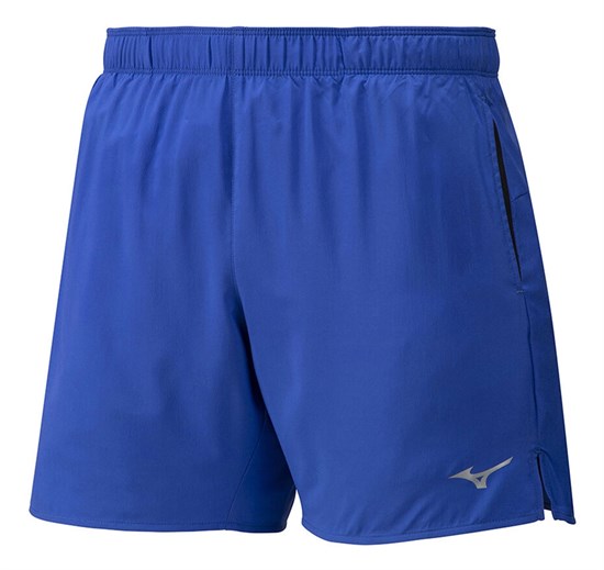 Mizuno CORE 5.5 SHORT Шорты беговые Синий - фото 286624