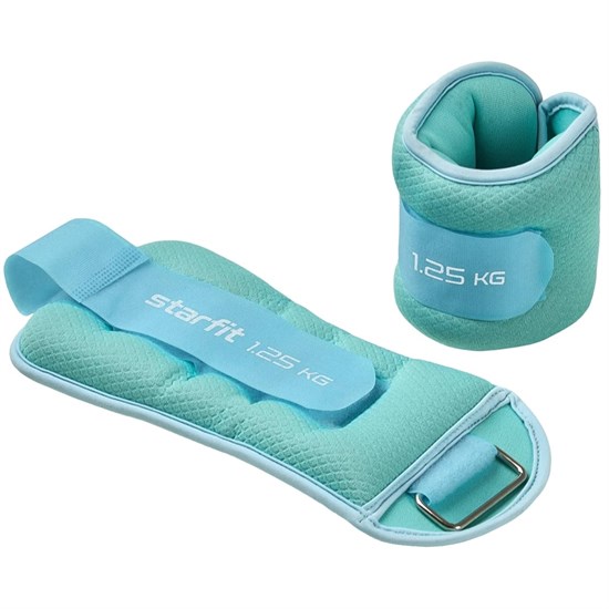 Starfit WT-503 1,25 кг Утяжелители универсальные Мятный/Пастель - фото 286824