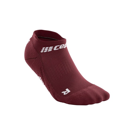 CEP THE RUN NO SHOW SOCKS 4.0 (W) Носки беговые ультракороткие женские Красный - фото 287120