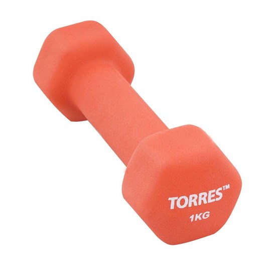 Torres PL55011 Гантель 1 кг - фото 287615