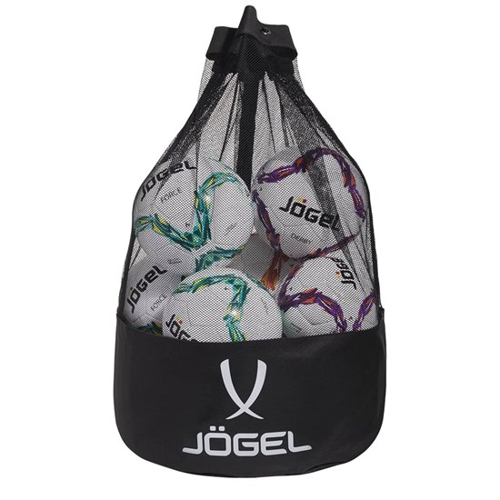 Jögel CAMP TEAM BALL BAG Мешок для мячей Черный/Белый - фото 288242