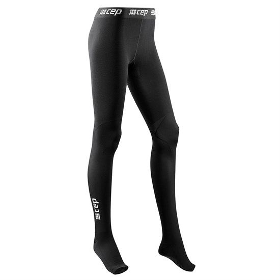 CEP COMPRESSION RECOVERY TIGHTS (W) Компрессионные тайтсы для восстановления женские Черный - фото 289012