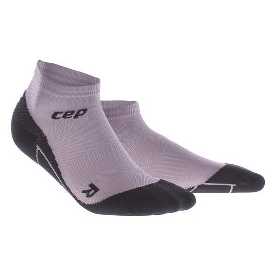 CEP COMPRESSION LOW CUT SOCKS PASTEL Компрессионные короткие носки для занятий спортом Фиолетовый - фото 289154