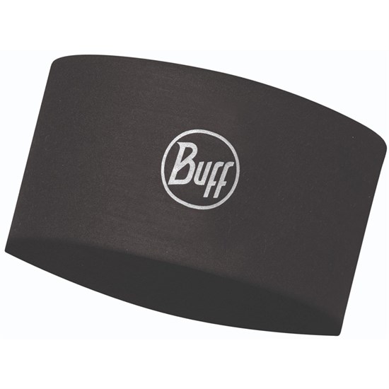 Buff COOLNET UV+ WIDE HEADBAND SOLID BLACK Повязка Черный - фото 289249