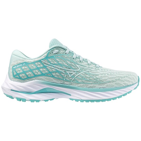 Mizuno WAVE INSPIRE XX (W) Кроссовки беговые женские Голубой - фото 289285