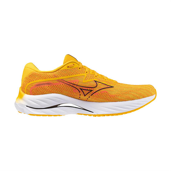 Mizuno WAVE RIDER 27 Кроссовки беговые Оранжевый - фото 290395