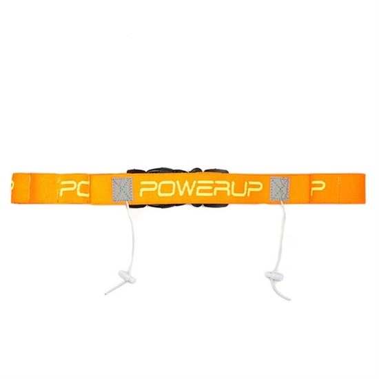 PowerUp BELT ORANGE Ремень для номера и гелей Оранжевый - фото 290864