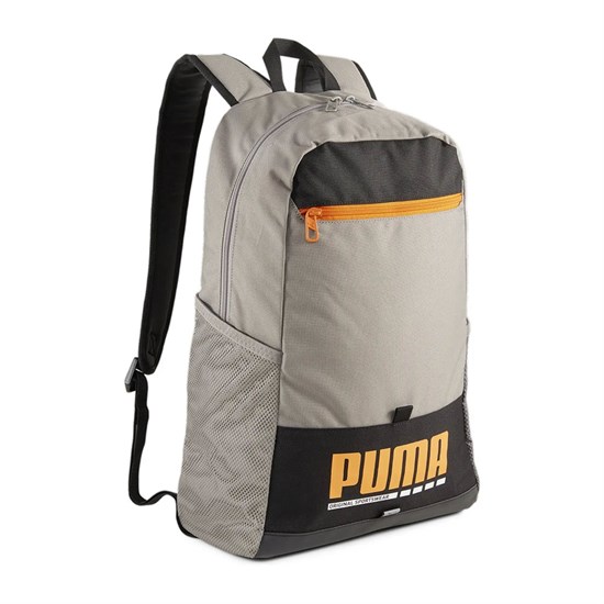 Puma PLUS BACKPACK Рюкзак Серый/Черный/Оранжевый - фото 291412