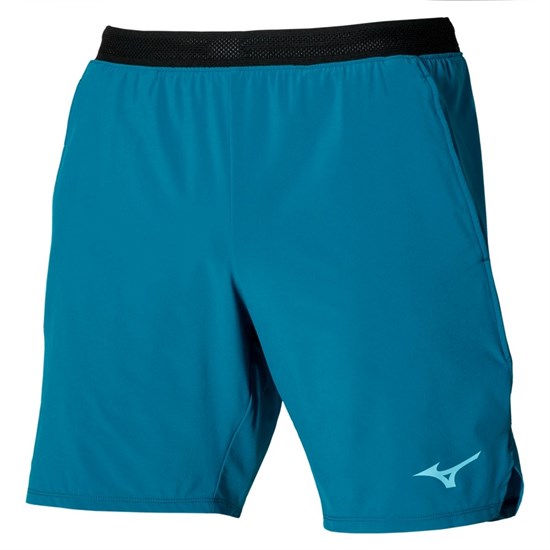 Mizuno LASER 8 IN SHORT Шорты теннисные Синий - фото 291864