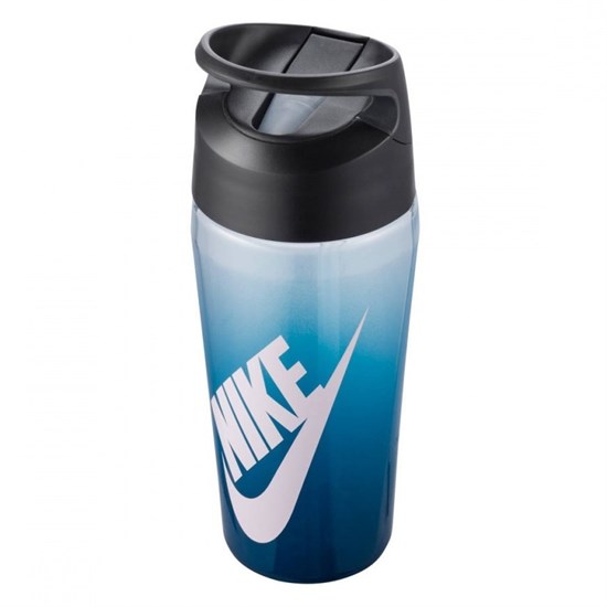 Nike TR HYPERCHARGE STRAW BOTTLE GRAPHIC Бутылка для воды 450 мл Синий - фото 291975