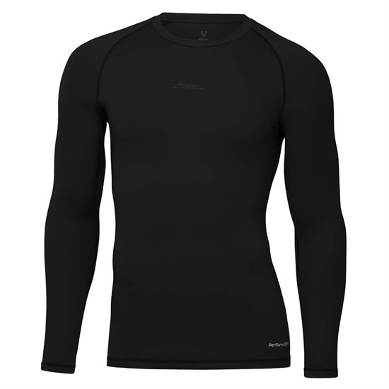 Jogel PERFORMDRY BASELAYER TEE LS 2 Футболка компрессионная с длинным рукавом Черный - фото 292436