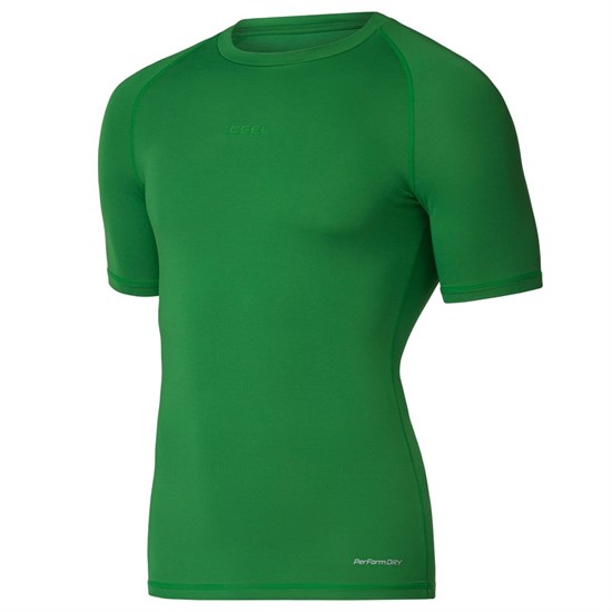 Jogel PERFORMDRY BASELAYER TEE SS 2 Футболка компрессионная Зеленый - фото 292460