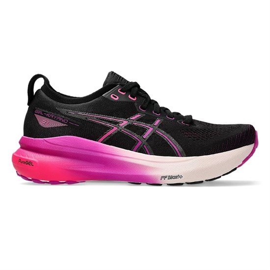 Asics GEL-KAYANO 31 (W) Кроссовки беговые женские Черный/Фиолетовый - фото 292879