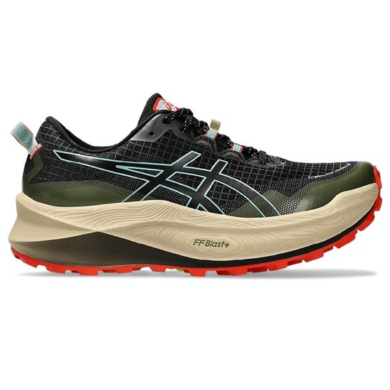 Asics TRABUCO MAX 3 Кроссовки беговые Черный/Бежевый - фото 294871