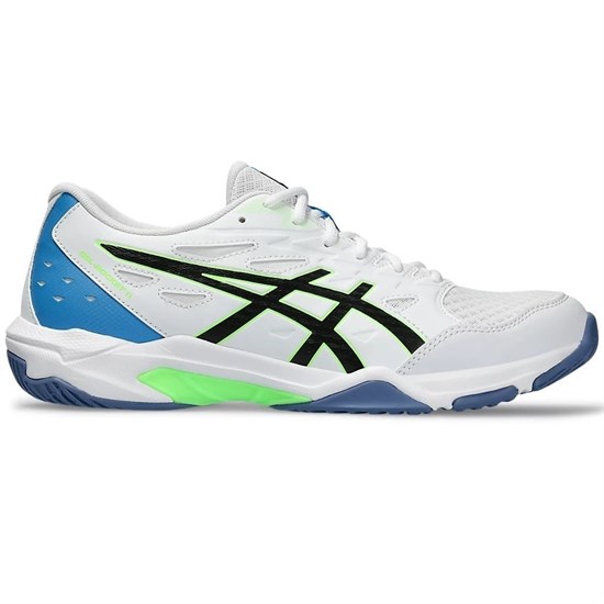 Asics GEL-ROCKET 11 Кроссовки волейбольные Белый/Голубой - фото 294915