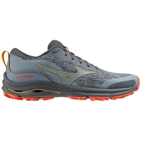 Mizuno WAVE RIDER TT Кроссовки беговые Серый/Желтый - фото 294967