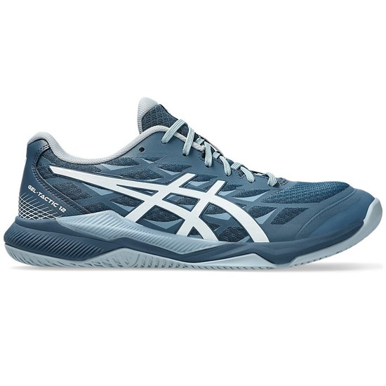 Asics GEL-TACTIC 12 Кроссовки волейбольные Темно-синий/Белый - фото 295248