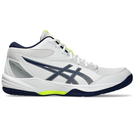 Asics GEL-TASK 4 MT Кроссовки волейбольные Белый/Темно-синий - фото 295256