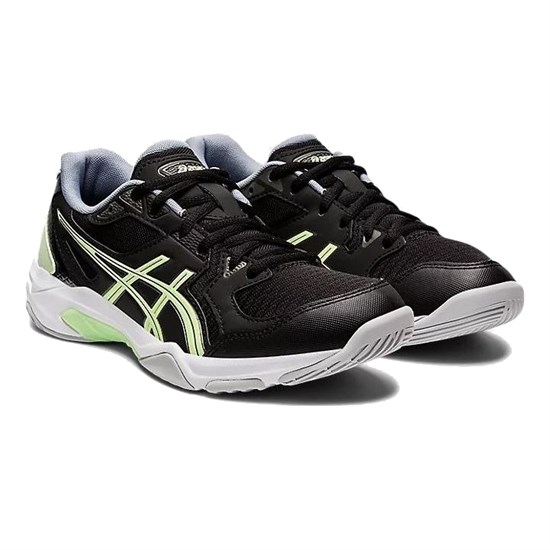 Asics GEL-ROCKET 10 (W) Кроссовки волейбольные женские Черный/Салатовый - фото 295356