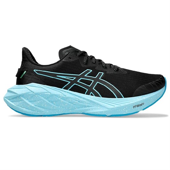 Asics NOVABLAST 4 LITE-SHOW Кроссовки беговые Черный/Голубой - фото 295685