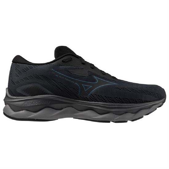 Mizuno WAVE SERENE GTX Кроссовки беговые Черный/Синий - фото 295803