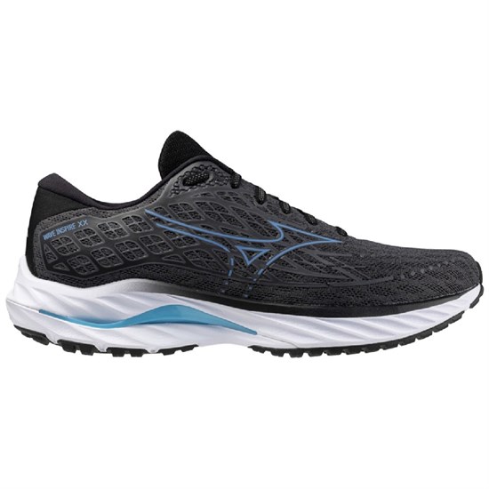 Mizuno WAVE INSPIRE XX Кроссовки беговые Черный/Синий - фото 295826