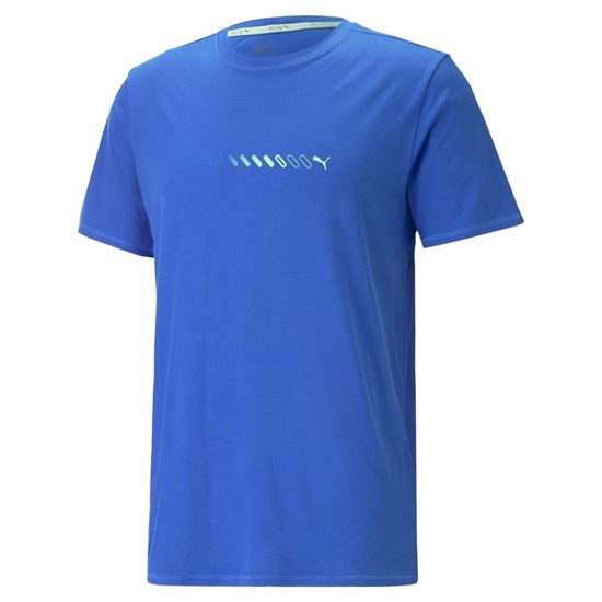 Puma FAVOURITE LOGO TEE Футболка беговая Синий - фото 296224