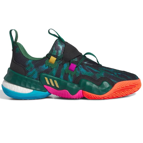 Adidas TRAE YOUNG 1 Кроссовки баскетбольные Зеленый/Черный - фото 296345