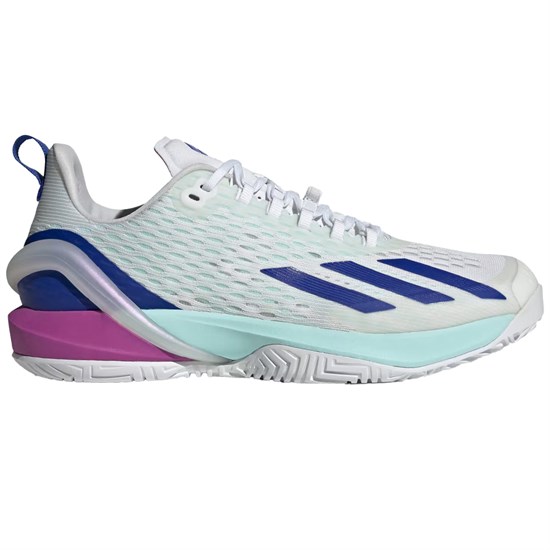 Adidas ADIZERO CYBERSONIC Кроссовки теннисные Голубой/Темно-синий - фото 296638