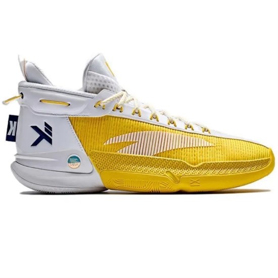 Anta KLAY THOMPSON KT9 "YELLOW WHITE" Кроссовки баскетбольные Желтый/Белый - фото 296750