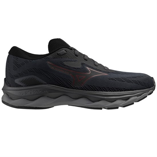 Mizuno WAVE SERENE GTX (W) Кроссовки беговые женские Черный/Красный - фото 296797